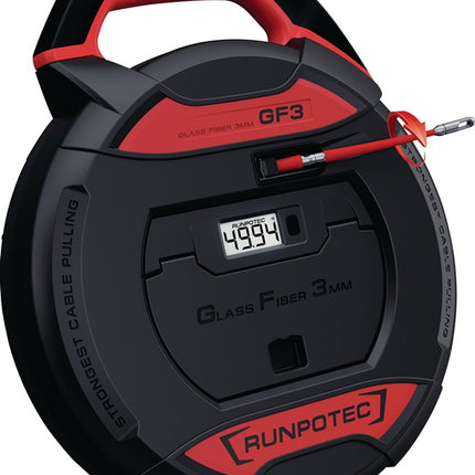 Urządzenie do przeciągania kabli RUNPOTEC GF3 długość taśmy 30 m promień gięcia 38 mm ( 4000818685 )