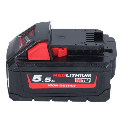Clavadora a batería Milwaukee M18 FFN21-551C 18 V 50 - 90 mm sin escobillas + 1x batería 5,5 Ah + estuche - sin cargador