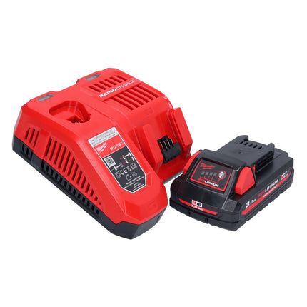 Amoladora recta a batería Milwaukee M18 FDGROVPDB-301X 18 V sin escobillas + 1x batería 3.0 Ah + cargador + caja HD