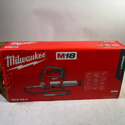 Milwaukee M18 GG-0 18 V Li-Ion Pompe à graisse sans fil - sans batterie, sans chargeur