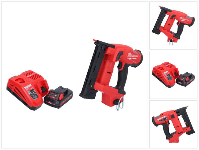 Milwaukee M18 FNCS18GS-301X wkrętarka akumulatorowa 18 V 9,5 - 38 mm bezszczotkowa + 1x akumulator 3,0 Ah + ładowarka + skrzynka HD