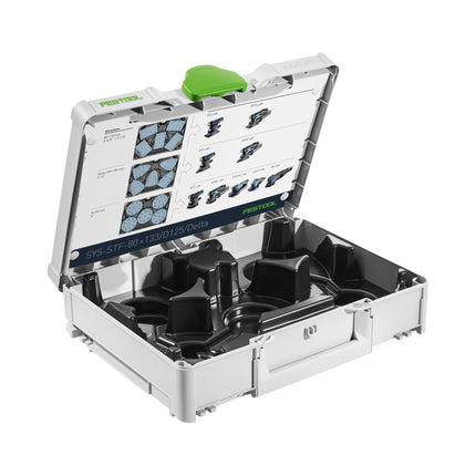 Organizador de abrasivos SYS-STF-80x133/D125/Delta Systainer de Festool ( 576781 ) para discos de lijado de lijadoras orbitales delta