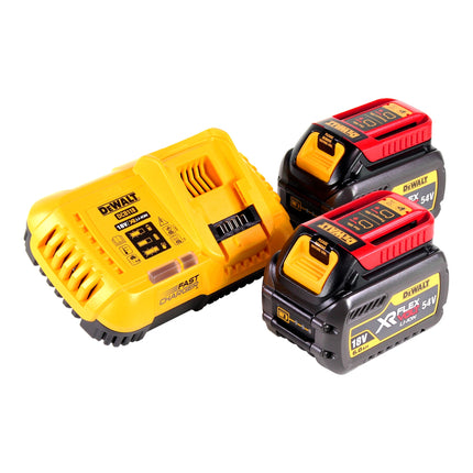 Akumulatorowa pilarka tarczowa DeWalt DCS 579 T2T 54 V FlexVolt 190 mm bezszczotkowa + 2x akumulator 6,0 Ah + ładowarka + TSTAK