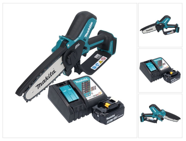 Makita DUC 150 RM01 Cordless chainsaw 18 V 15 cm brushless + 1x battery 4.0 Ah + charger