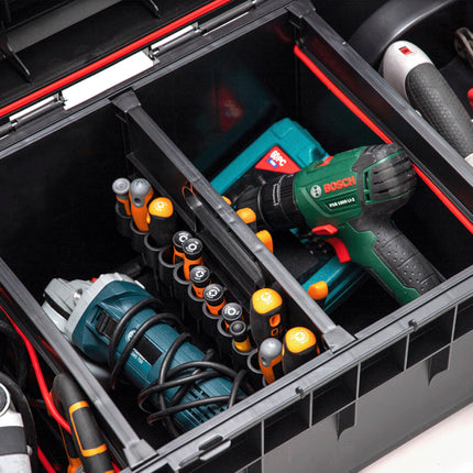 Toolbrothers RHINO XXL Trolley ECO Longer Basic 50 l IP66 con ruote su asse metallico e doppio manico telescopico