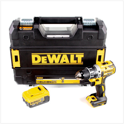 Trapano avvitatore a batteria Dewalt DCD 791 NT Brushless 18V 70Nm + 1x batteria ricaricabile 4,0 Ah in TSTAK - senza caricatore