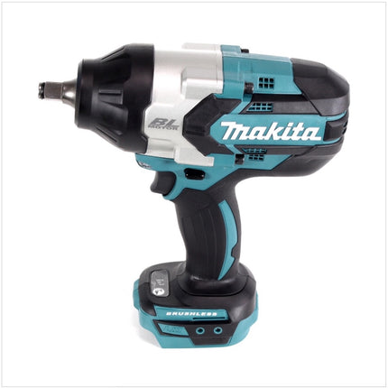 Makita DTW 1002 RTJ Akku Schlagschrauber 1/2“ 18V 1000Nm Brushless + 2x Akku 5,0Ah + Ladegerät + 9tlg. Steckschlüssel Set + Makpac - Toolbrothers