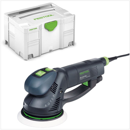 Festool RO 150 FEQ-Plus ROTEX Getriebe Exzenterschleifer 720W 5mm Hub ( 575069 ) im Systainer + Schleifteller - Toolbrothers