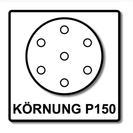 Festool STF D125 P150 GR NET/50 Abrasif maillé 125mm - 50 pcs. (203297)