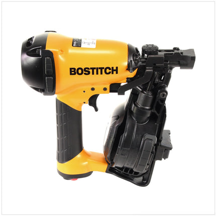 Bostitch RN46K-1-E CT Dachpappnagler Druckluft Nagler Coilnagler im Transportkoffer Kontaktauslösung, bis 45mm - Toolbrothers